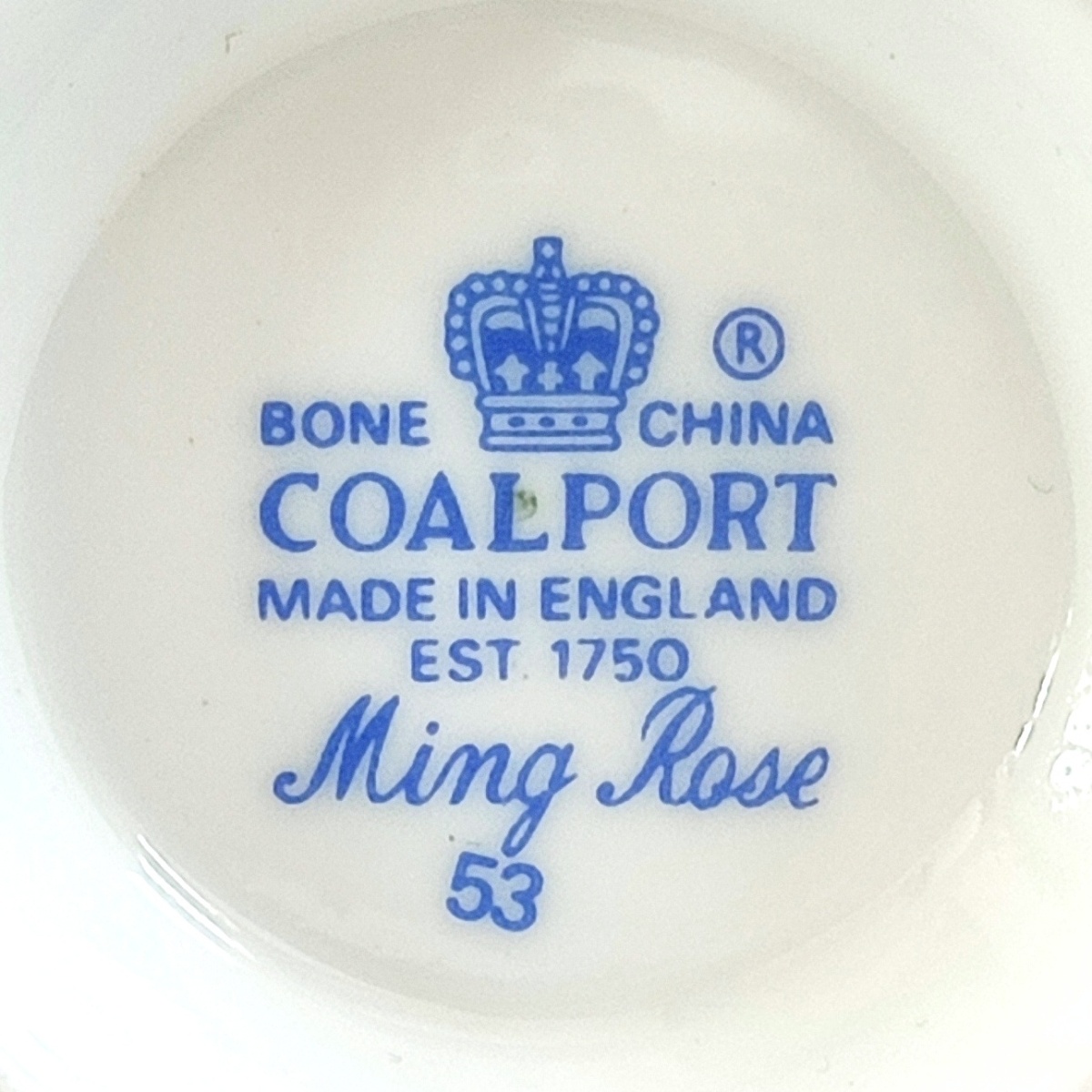english vintage handpainted porcelain